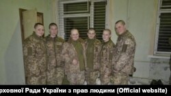 Вызваленыя з палону ўкраінскія жанчыны-ваеннаслужачыя