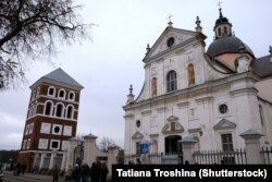 Касьцёл Божага Цела ў Нясьвіжы, 2018. Фота ©Shutterstock