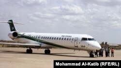 Адзін з самалётаў Iraqi Airways