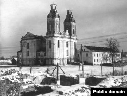 Царква Покрыва Багародзіцы і манастыр базылянаў, 1941 год