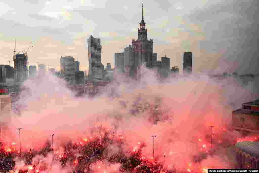 Дзень незалежнасьці Польшчы 11 лістапада.