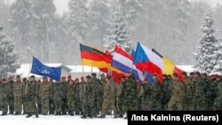 Вайскоўцы батальёну NATO ў Літве, 4 лютага 2020 году.