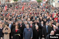 Марш на Дзень незалежнасьці Польшчы, архіўнае фота