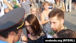 Павал Юхневіч на Дні салідарнасьці 16 жніўня сёлета