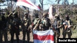 Беларускія добраахвотнікі на вайне за Ўкраіну, архіўнае фота