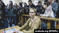 Марына Золатава ў судзе 12 лютага