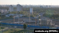 Будаўніцтва «Газпром-цэнтру» ў 2016 годзе