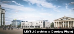 «Прагрэсіўны» фасад у праекце LEVEL80 architects