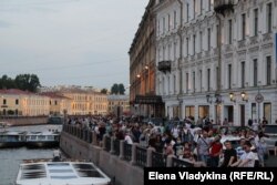 Санкт-Петербург, праздник "Алые паруса"