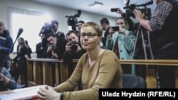 Марына Золатава на судзе, 12 лютага 2019 году