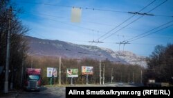 Трасса Ялта – Симферополь, архивное фото 