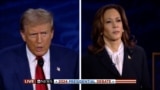 TRUMP CONFRONTED OVER FALSE CLAIMS ABOUT HARRIS' RACE