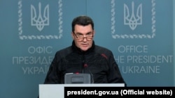 Сакратар Рады нацыянальнай бясьпекі і абароны (РНБА) Украіны Аляксей Данілаў