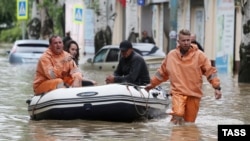 Потоп в Керчи в июне 2021 года, иллюстрационное фото