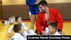 Чэмпіён сьвету і Эўропы ў самба Сьцяпан Папоў